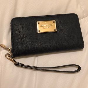 Michael Kors blue wallet